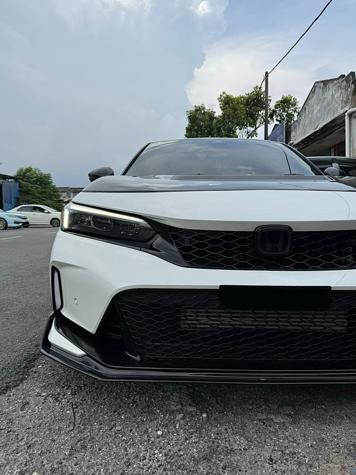 Black Series Honda Dry Carbon Emblem