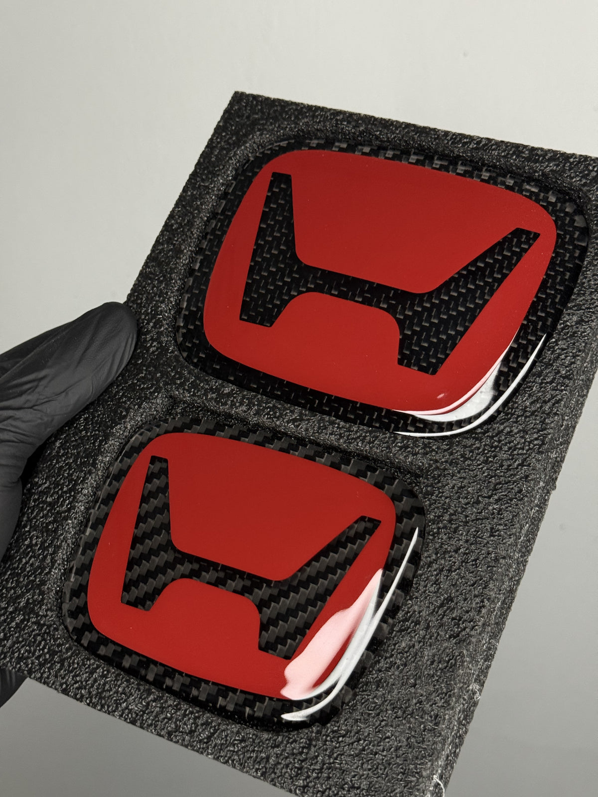 (Best Seller)Red Series Honda (1980) Dry Carbon Emblem