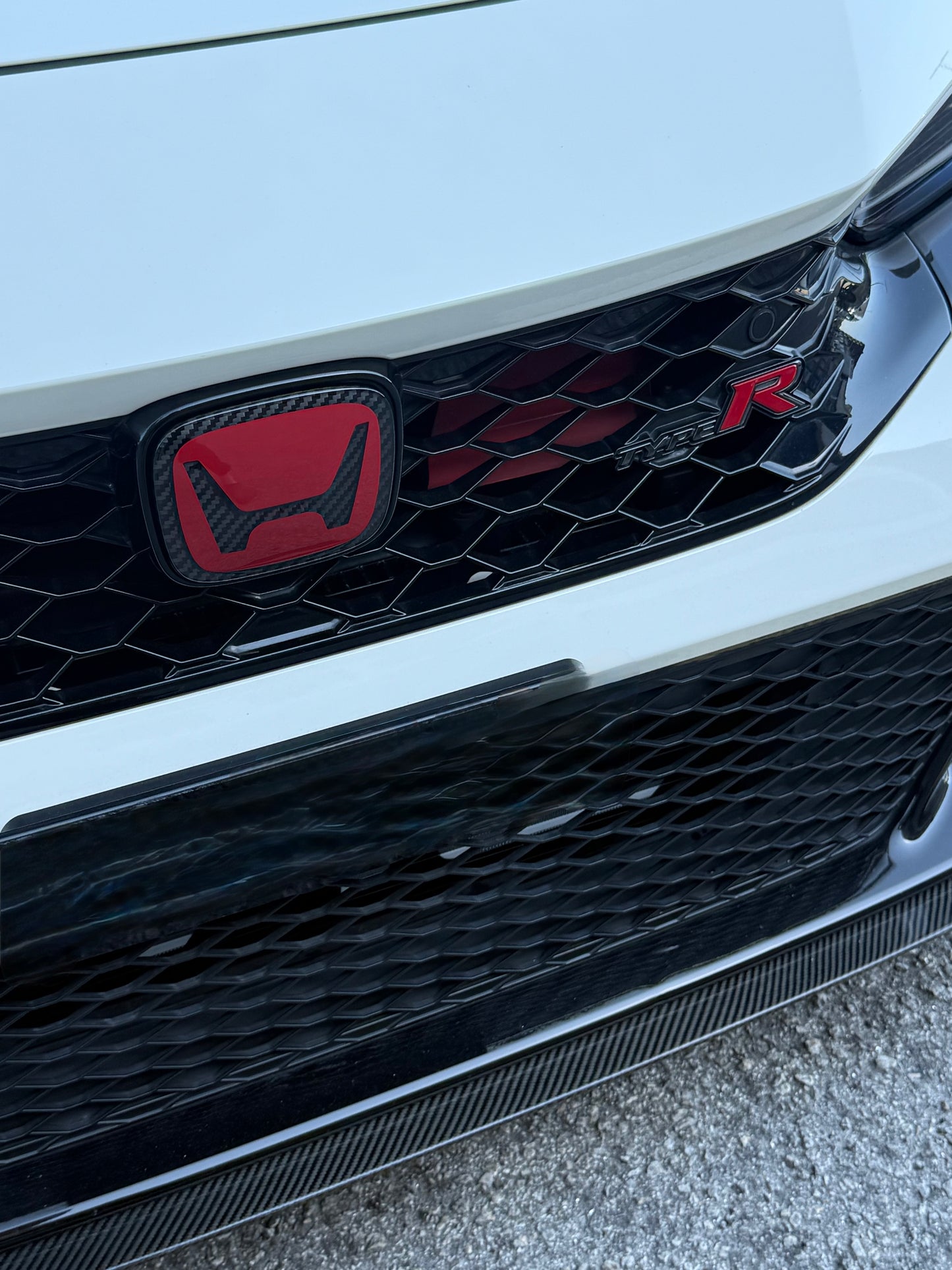 (Best Seller)Red Series Honda (1980) Dry Carbon Emblem